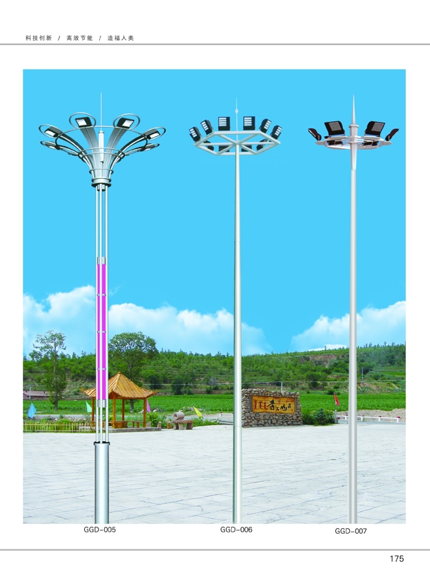 太阳能球场高杆灯使用中常见故障及解决方法